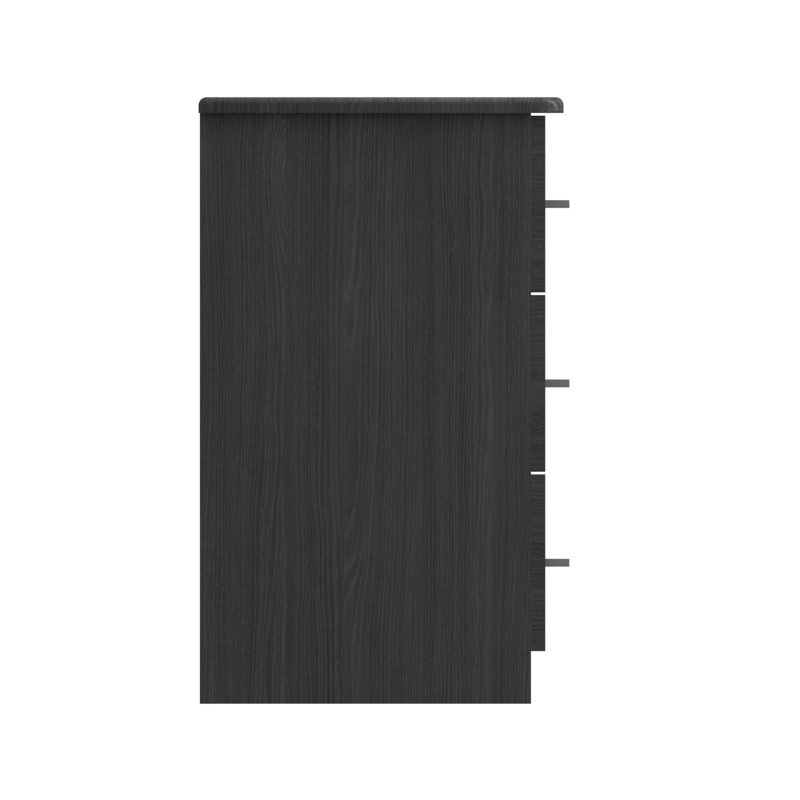 Alishma 39.8cm W Manufactured Wood Bedside Table, Graphite