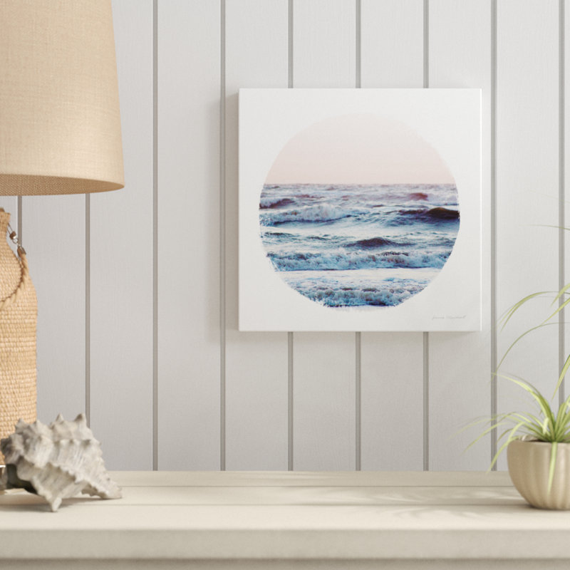 Coastal Colours I by Laura Marshall - No Frame Print on Canvas, 30cm H x 30cm W