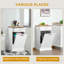 Armoire poubelle inclinable, autoportante, à tiroirs pour la cuisine - standard
