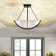 Compass 3 - Light Semi Flush Mount