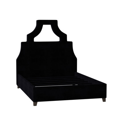 Natalie Upholstered Open-Frame Bed