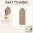 Gasaway Solid Wood Rectangle Wall Mirror