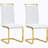 Yoanna PU Leather Upholstered Dining Chair-424881327-424881377