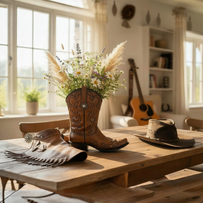 Vase Cowboy