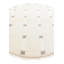 Tapis rond beige clair Outen