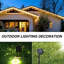 Guirlande lumineuse de Noël pour l'extérieur, guirlande lumineuse 8 modes