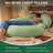  E-shaped Pregnancy Pillow, Tencel Material, Full Body Maternity Pillow For Side Sleepers 60 Inch-support For Back, Legs, Belly, Hips, Green-12504395-12504397