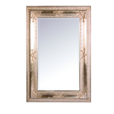 Ethier Wood Flat Wall Mirror