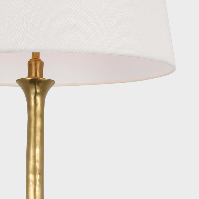 Mathilde Traditional Floor Lamp by AERIN, Hand Rubbed Antique Brass