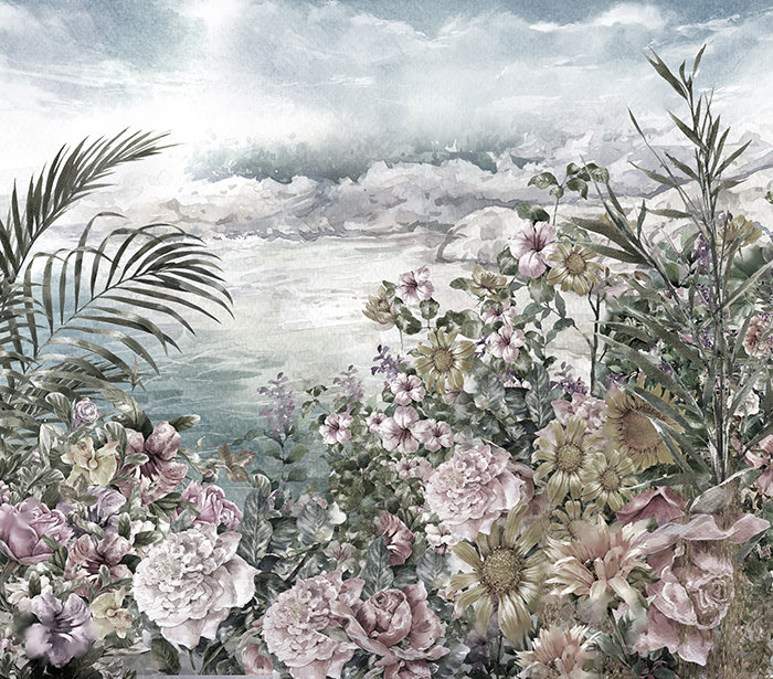Mald Wallpaper, 250 x 250cm