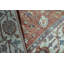 Hand-Knotted High-Quality Red and Ivory Runner