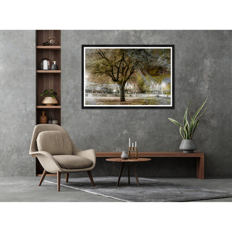Parc en bronze, H 35,5 po x l 54,75 po x P 1,5 po, Noir