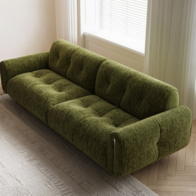Retro Green Casual Sofa