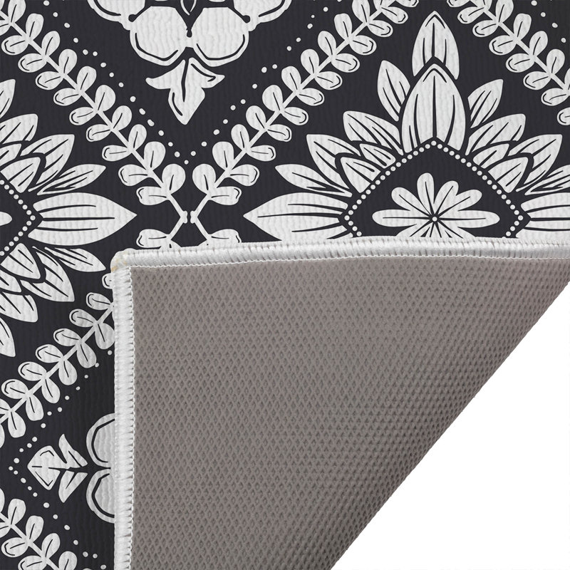 Paillasson d'extérieur Talia, Gris anthracite, L 34 po x L 21 po