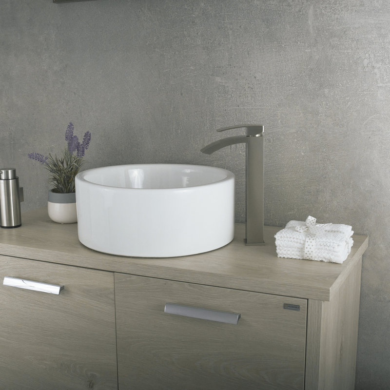 Single-handle Bathroom Faucet, Brushed Nickel
