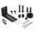LAZ Sliding Barn Door Wall Guide Bottom Adjustable 8 Setup Options