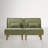 Maano 60'' W Armless Modular Convertible Polyester Upholstered Loveseat with Pillows-2014334293