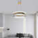 Esiquio LED Unique Chandelier with Crystal Accents without Remote