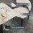 Menifee Modern Rectangular Sintered Stone Dining Table With Pedestal Base-114597105
