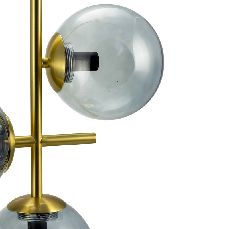 3 - Light Brass Sphere Pendant