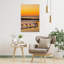 Golden Hour Shorebirds Peaceful Serene Tranquil Bird Coastal Wall Art Print 1 Piece Wrapped Canvas Wall Art-264222029