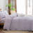 BESTOUCH Duvet Cover Set 100% Washed Cotton Linen Feel Lightweight-114986043-114986034