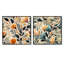 Lise - Ensemble de 2 collages carrés botaniques abstraits-101848998-101849003