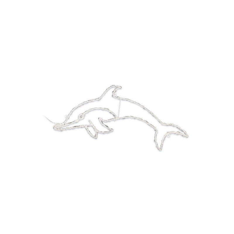 2D Dolphin Sign