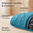 9-Piece Teal & Black Boho Geometric Queen Quilted Bedspread Set with Matching Curtains-121273355