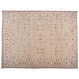 One-of-a-Kind Rectangle 9' X 11'1" Hand Knotted Area Rug
