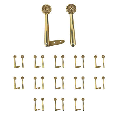 Ensemble de porte-tapis d'escalier 0,75 po