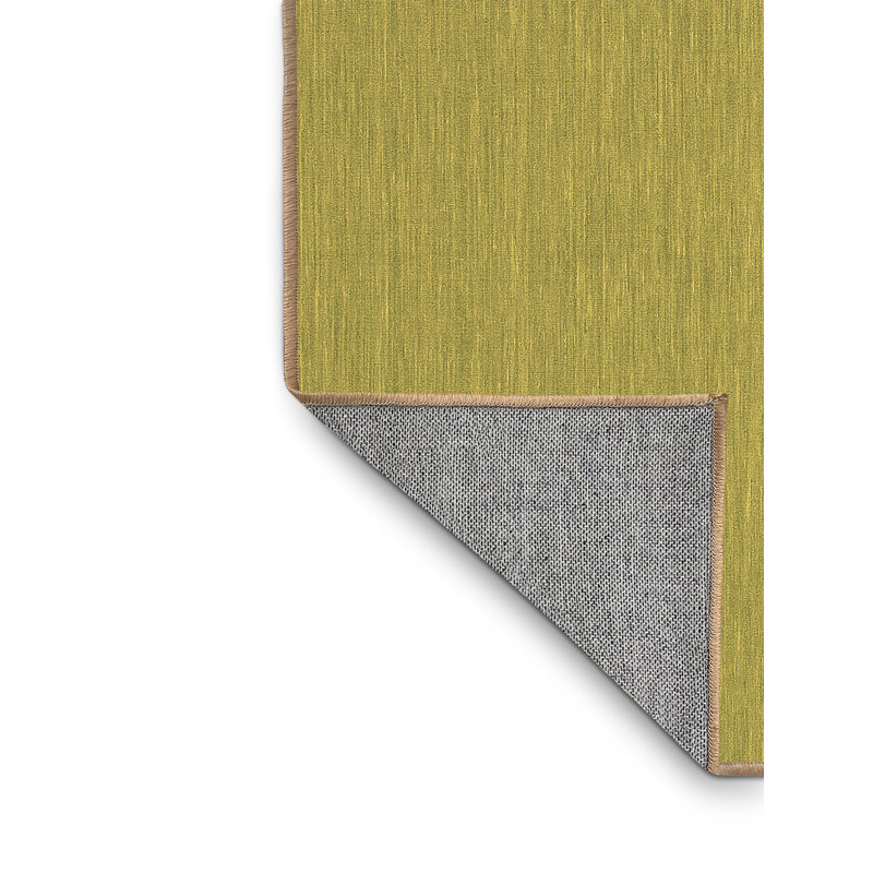 Tapis contemporains brun lavable à la machine 236, Rectangle 6 pi x 9 pi
