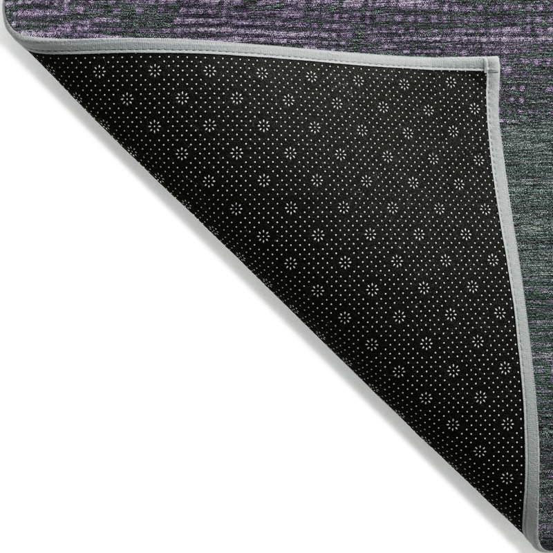 Machine Washable Indoor/Outdoor Claudian ACN1571 Purple Rug, Rectangle 10' x 14'