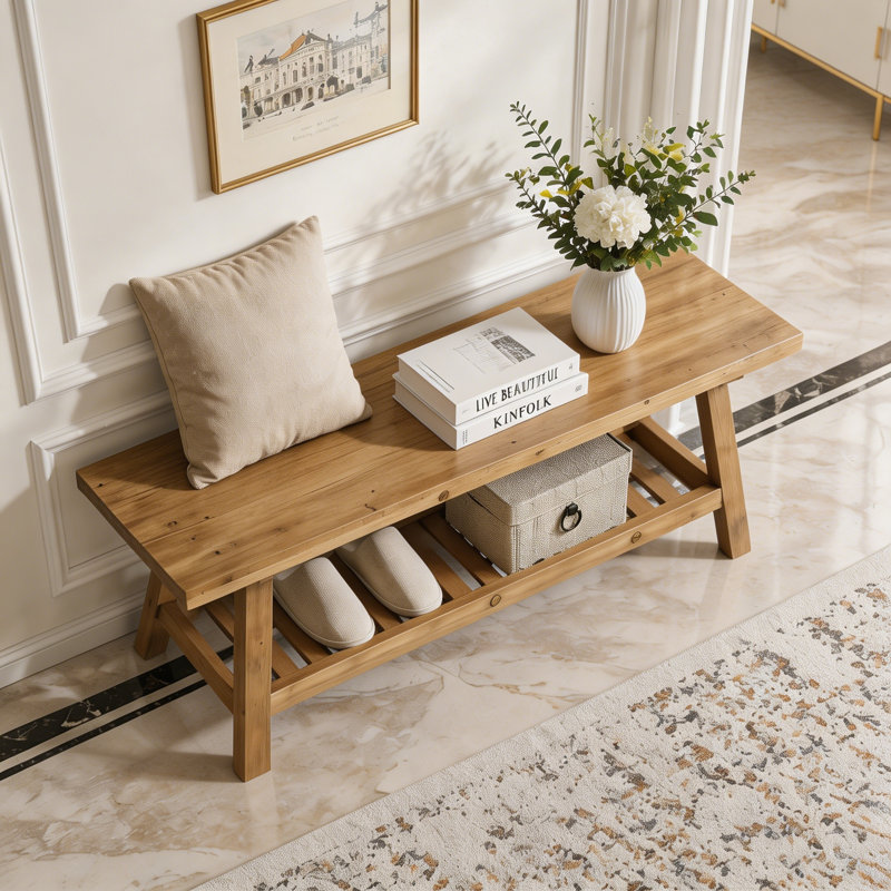 Banc en bois 43 po