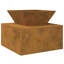 Fire Pit 50 X 50 X 40 Cm Steel-524832363