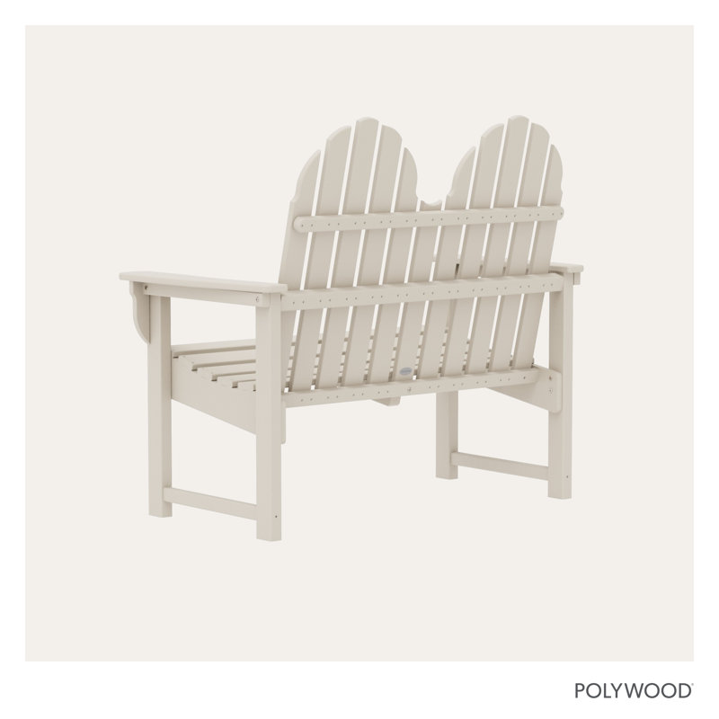 Banc Adirondack 48 po POLYWOOD x Sol 72, Sable