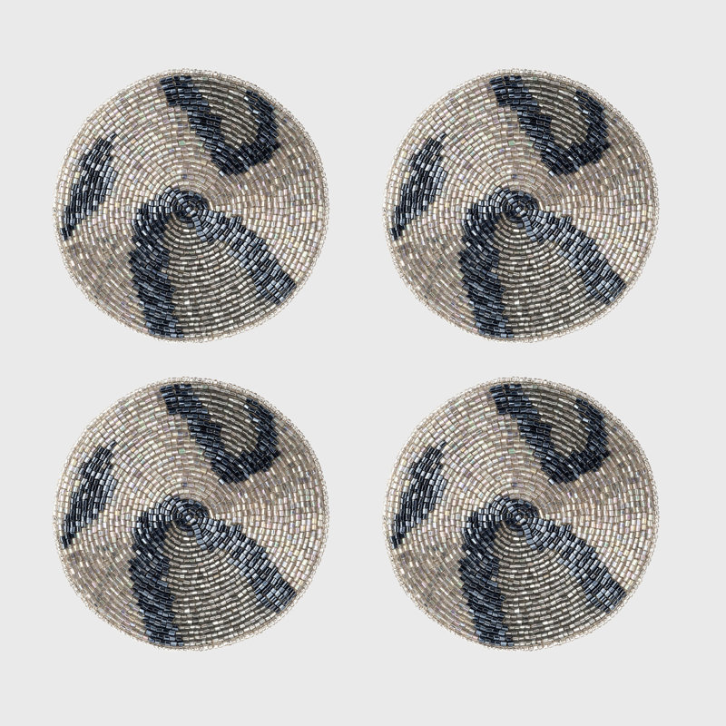 Round Coaster, Silver
