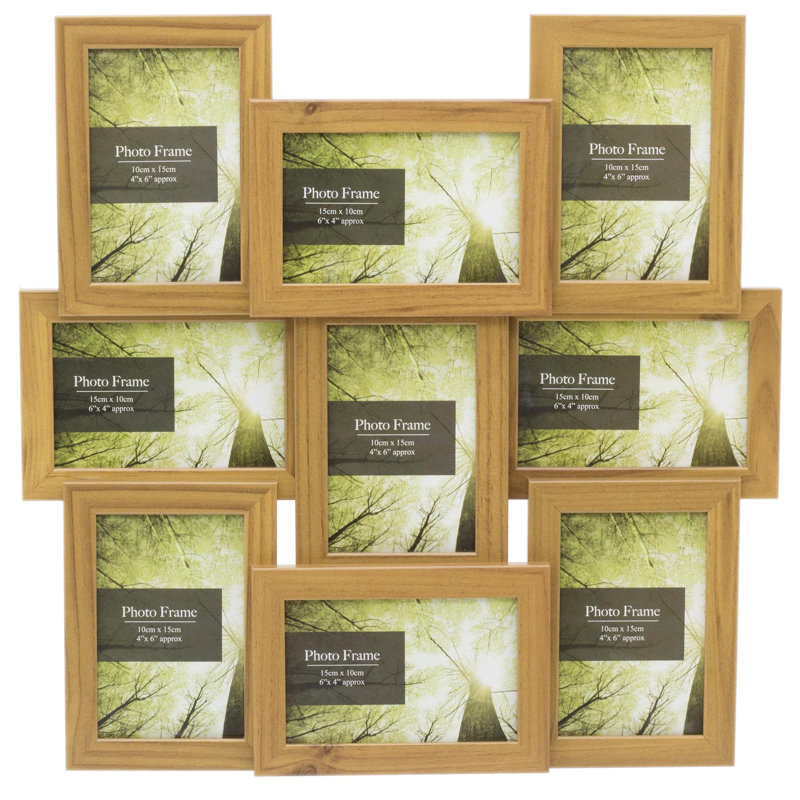 Saenz Brown Wood Picture Frame