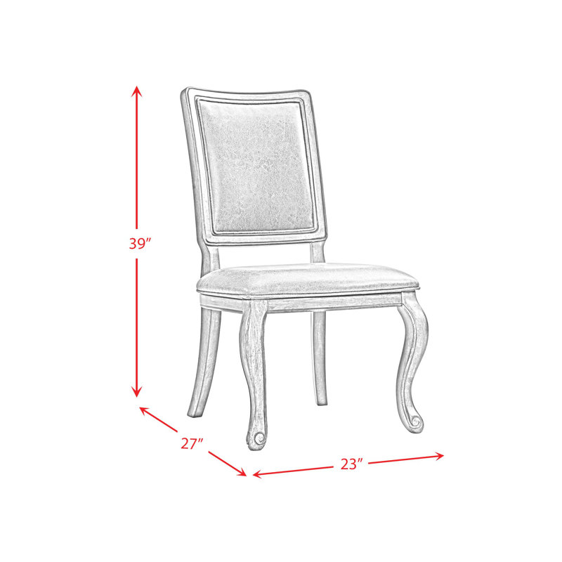 Chaise d'appoint en noyer Vintondale