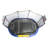 YJ USA Oval with Safety Net Enclosure Backyard Trampoline