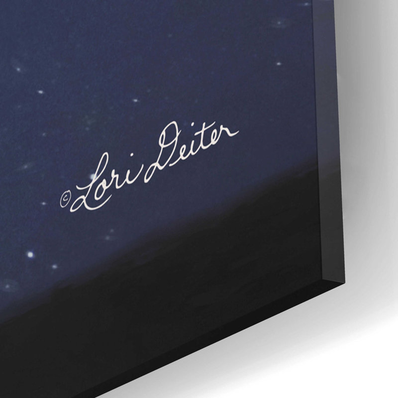 «Full Moon» par Lori Deiter, art mural en verre acrylique, H 12 po x l 12 po x P 0,13 po
