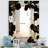 Botanical Obsidian Modern Traditional Accent Mirror-40087244