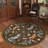 Washable Rugs  Area Rugs for Living Room, Soft Foldable Print Floor Mats Non-Slip Farmhouse Low Pile Stain-Resistant Vintage Carpet for Bedroom, Nursery, Home Office-1669192678-1669192699