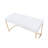 High Gloss & Gold Finish Writing Desk-126802889