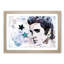 Elvis Presley Stars in Abstract - Picture Frame Painting Print-55725436-55725440