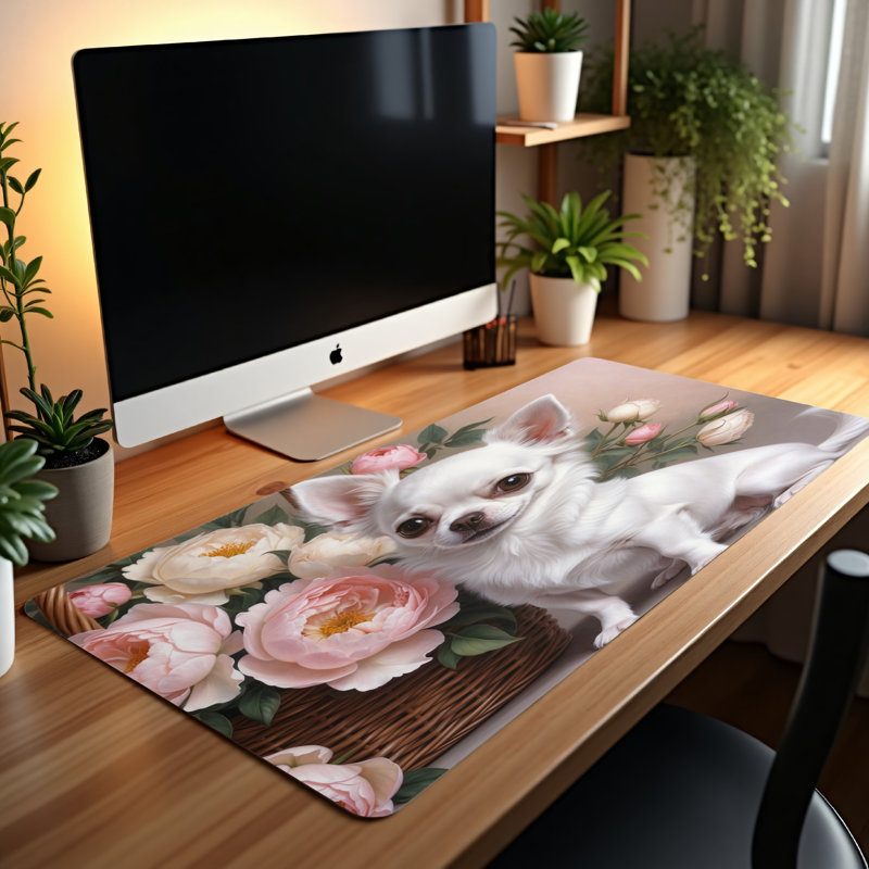 Polyester Desk Pad, 31.5x15.5