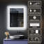 Metal Flat Wall Mirror