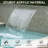 Acrylic Weather Resistant Pool Fountain with Light-86881229