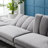 Dawa Velvet L-Shaped Sectional Reversible-1912707689