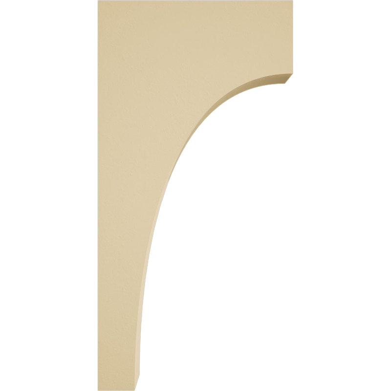 Corbeau en uréthane Huntington Signature, brun clair apprêté, H 24 po x l 5,5 po x P 12 po